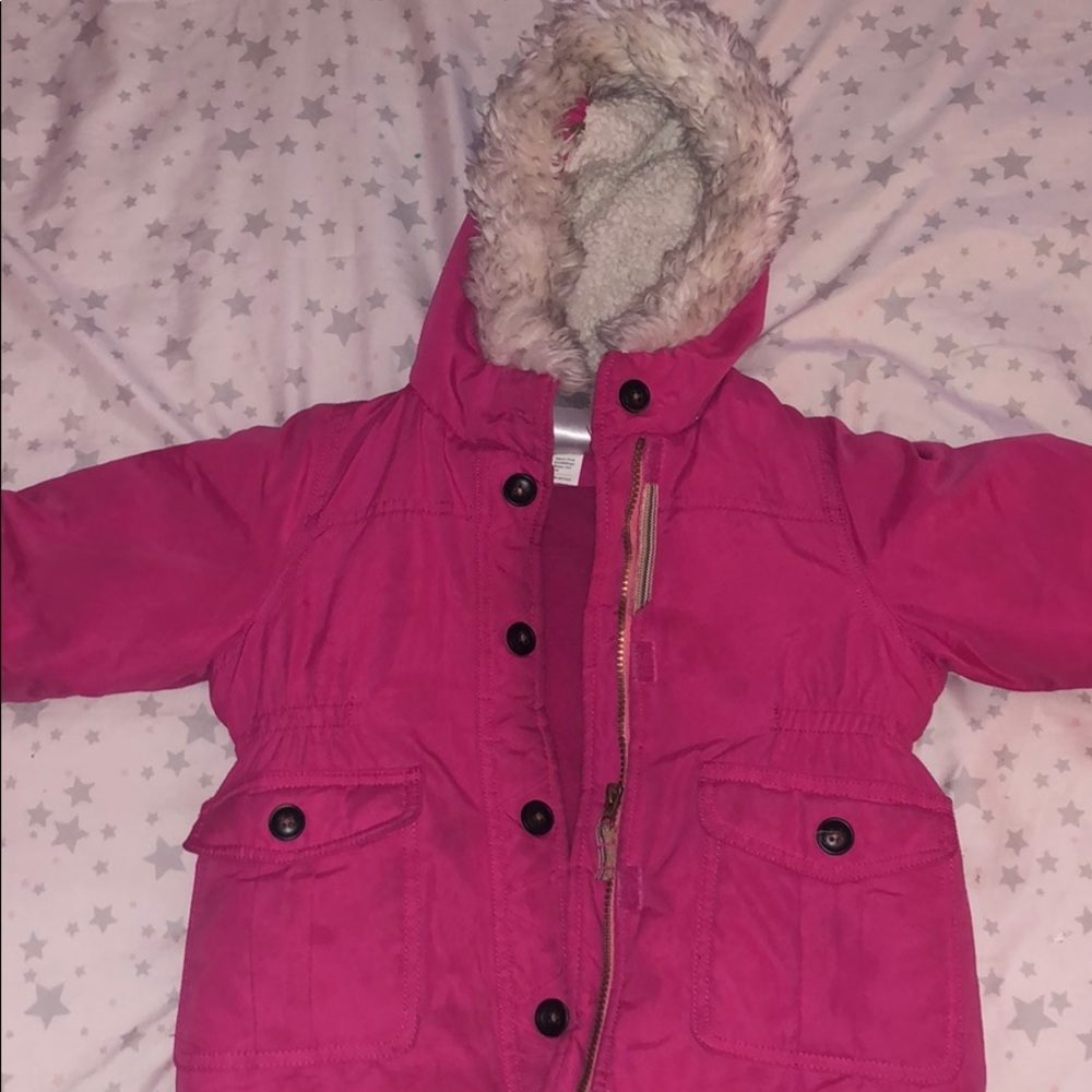 Toddlers pink jacket